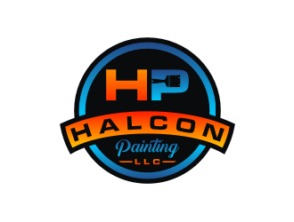 Halcon Painting LLC  logo design by Artomoro
