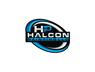 Halcon Painting LLC  logo design by Artomoro