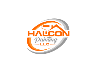 Halcon Painting LLC  logo design by Artomoro