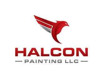 Halcon Painting LLC  logo design by mhala