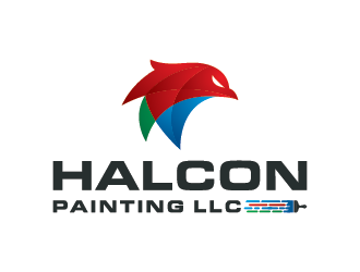 Halcon Painting LLC  logo design by mhala