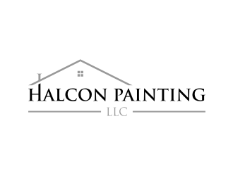 Halcon Painting LLC  logo design by Inaya