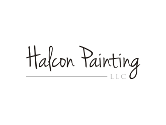 Halcon Painting LLC  logo design by Inaya