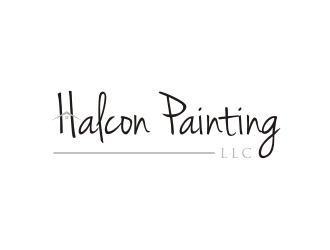 Halcon Painting LLC  logo design by Inaya