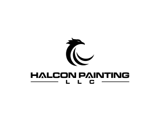 Halcon Painting LLC  logo design by oke2angconcept