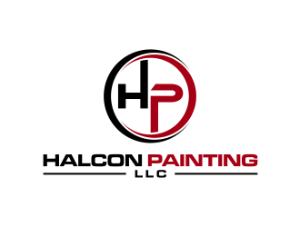 Halcon Painting LLC  logo design by GassPoll