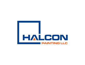Halcon Painting LLC  logo design by GassPoll