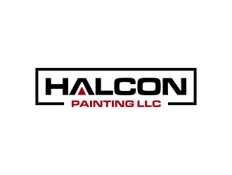 Halcon Painting LLC  logo design by GassPoll
