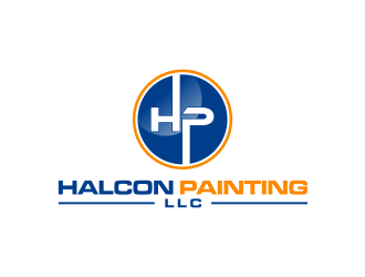 Halcon Painting LLC  logo design by GassPoll