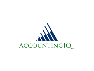 AccountingIQ logo design by glasslogo