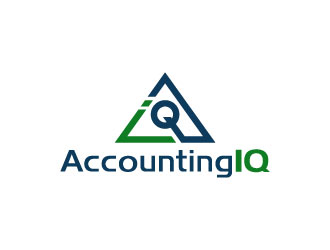 AccountingIQ logo design by pixalrahul