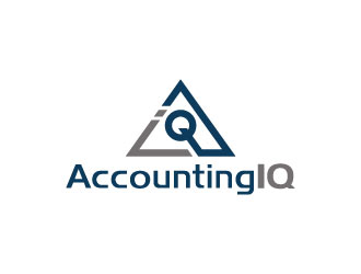 AccountingIQ logo design by pixalrahul
