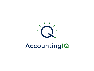 AccountingIQ logo design by hoqi