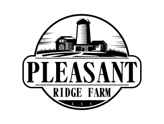 Pleasant Ridge Farm, LLC logo design by cahyobragas
