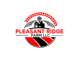 Pleasant Ridge Farm, LLC logo design by MUNAROH