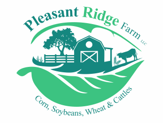 Pleasant Ridge Farm, LLC logo design by nikkiblue