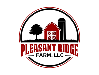 Pleasant Ridge Farm, LLC logo design by done