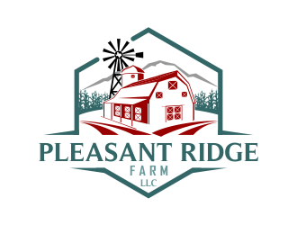 Pleasant Ridge Farm, LLC logo design by Dhieko