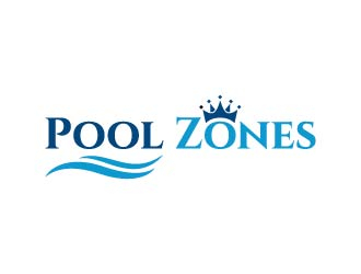 Pool Zones logo design by maserik