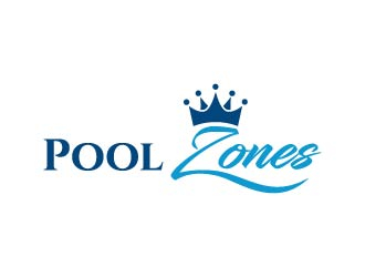 Pool Zones logo design by maserik