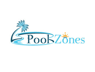 Pool Zones logo design by Webphixo