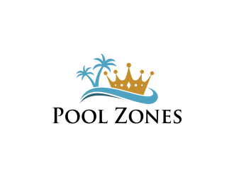 Pool Zones logo design by anf375