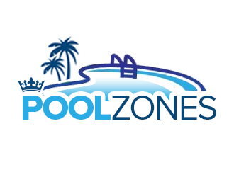 Pool Zones logo design by kunejo