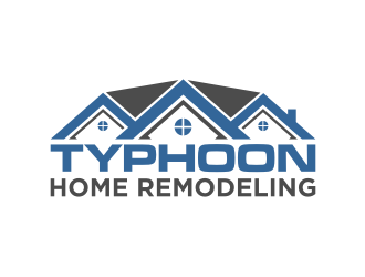Typhoon Home Remodeling  logo design by vostre