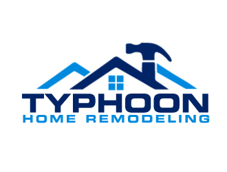 Typhoon Home Remodeling  logo design by AamirKhan