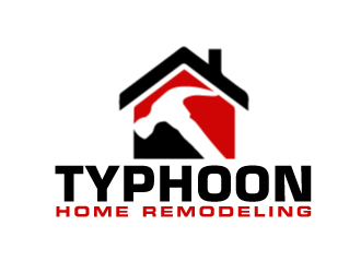 Typhoon Home Remodeling  logo design by AamirKhan