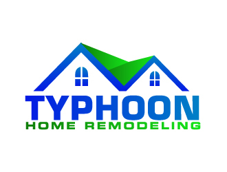 Typhoon Home Remodeling  logo design by AamirKhan