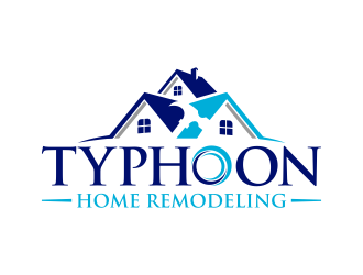 Typhoon Home Remodeling  logo design by ingepro