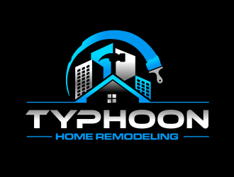 Typhoon Home Remodeling  logo design by ingepro