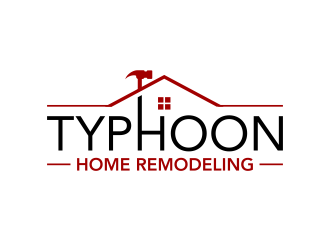 Typhoon Home Remodeling  logo design by ingepro