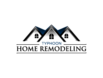 Typhoon Home Remodeling  logo design by torresace