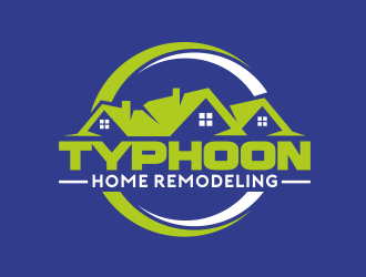 Typhoon Home Remodeling  logo design by serprimero