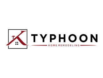 Typhoon Home Remodeling  logo design by Mahrein