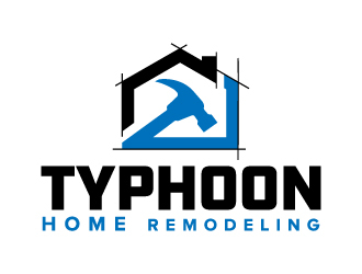 Typhoon Home Remodeling  logo design by jaize