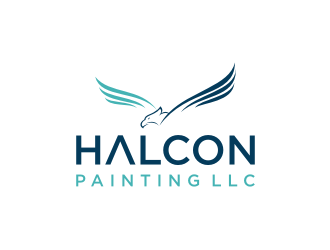 Halcon Painting LLC  logo design by mbamboex