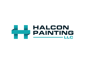 Halcon Painting LLC  logo design by FloVal