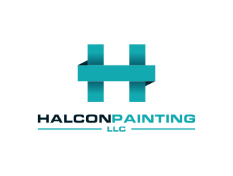Halcon Painting LLC  logo design by FloVal