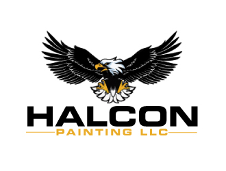 Halcon Painting LLC  logo design by AamirKhan
