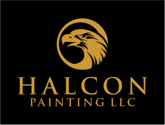 Halcon Painting LLC  logo design by cintoko