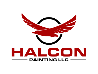 Halcon Painting LLC  logo design by cintoko