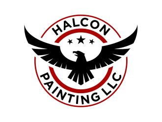 Halcon Painting LLC  logo design by cintoko