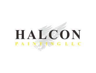 Halcon Painting LLC  logo design by Diponegoro_
