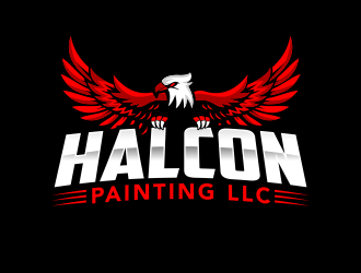 Halcon Painting LLC  logo design by ingepro