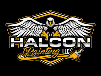 Halcon Painting LLC  logo design by daywalker
