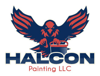 Halcon Painting LLC  logo design by Suvendu