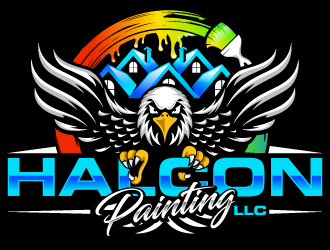 Halcon Painting LLC  logo design by Suvendu